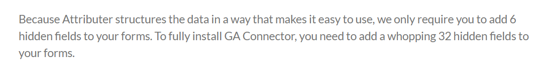 GA Connevtor vs Attributer - Misleading claim 3
