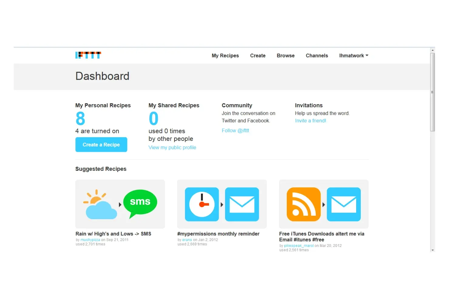 Best Zapier alternatives - IFTTT