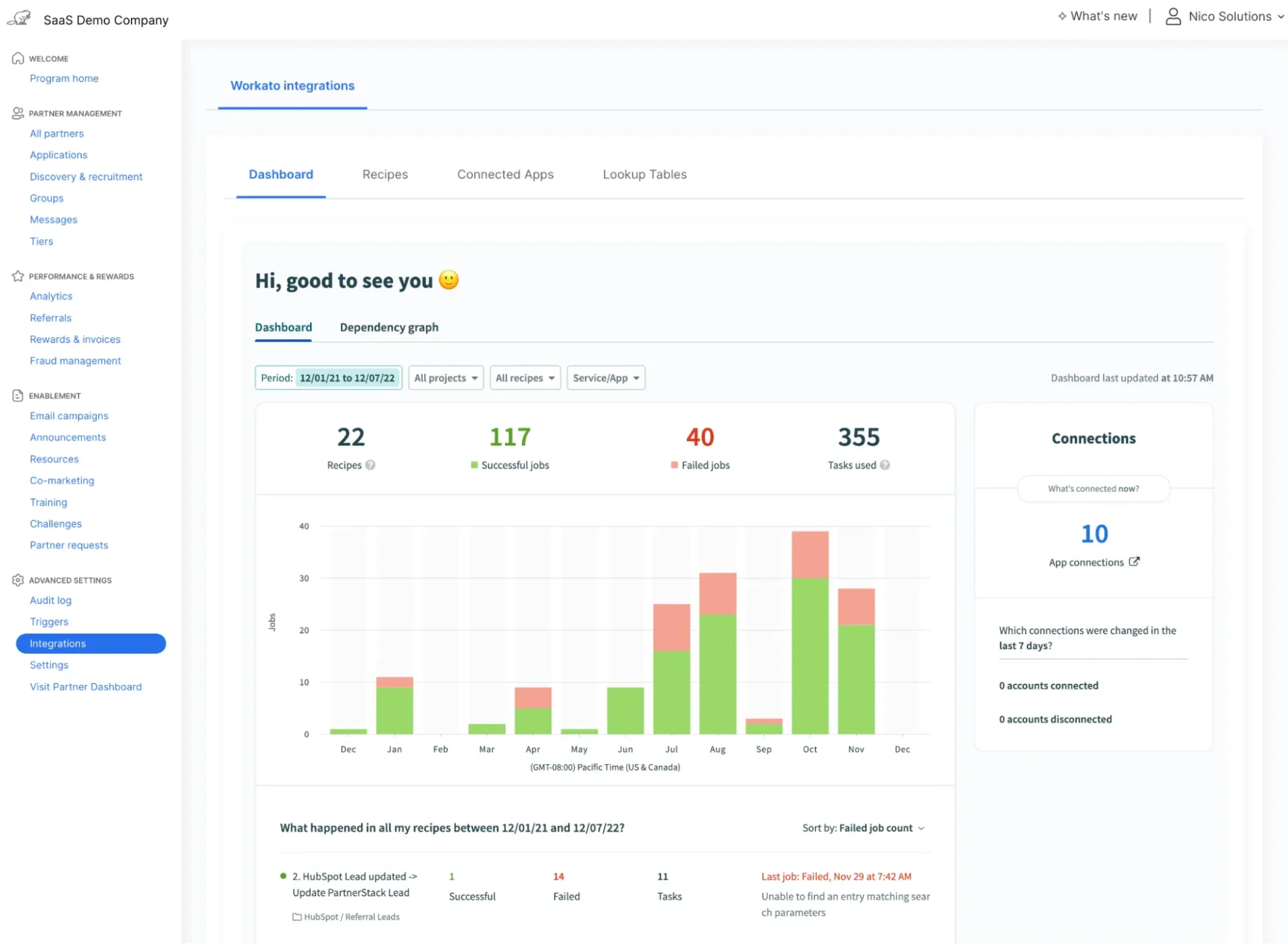 Best Zapier alternatives - Workato