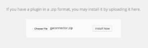 GA Connector plugin