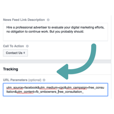 Facebook URL parameters